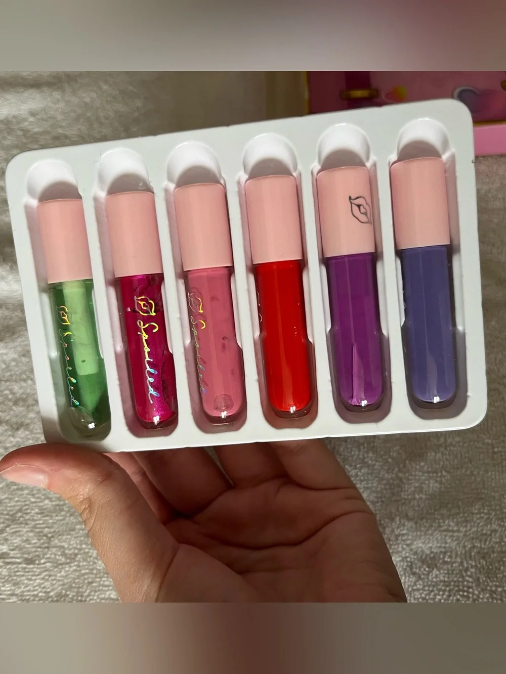 Spoiled Cosmetics lipstick collection